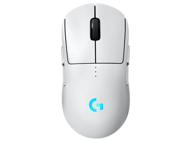 Mouse Gamer Inalámbrico Logitech G Pro 2 LightSpeed, hasta 44,000 dpi, 8 botones. Color Blanco.