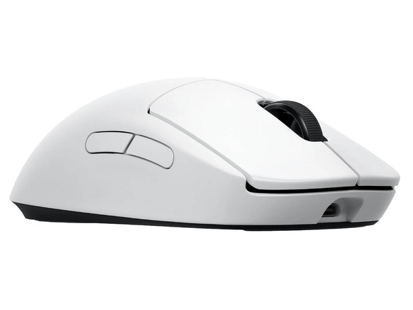 Mouse Gamer Inalámbrico Logitech G Pro 2 LightSpeed, hasta 44,000 dpi, 8 botones. Color Blanco.