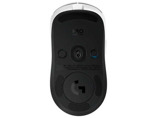 Mouse Gamer Inalámbrico Logitech G Pro 2 LightSpeed, hasta 44,000 dpi, 8 botones. Color Blanco.