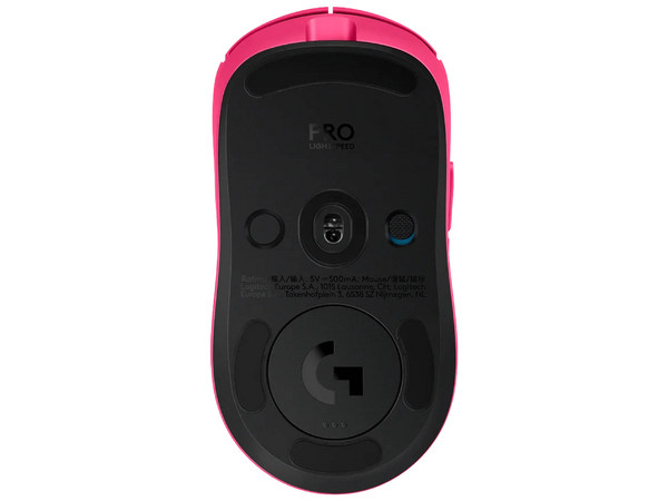 Mouse Gamer Logitech PRO 2 LIGHTSPEED, Inalámbrico, Óptico, 44.000 DPI, RF Wireless/USB-C.