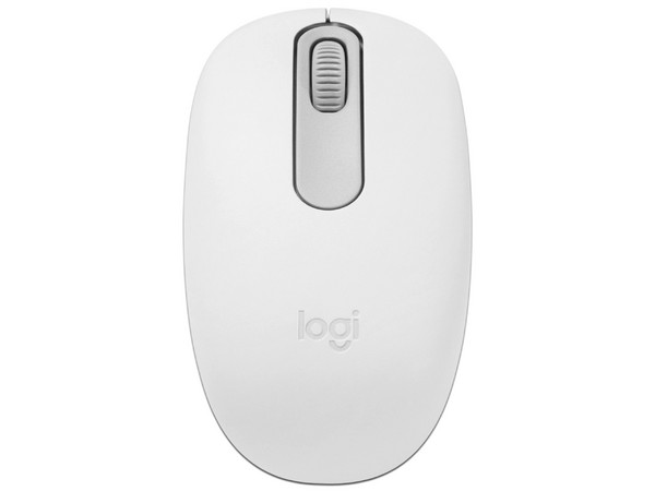 Mouse Logitech M196 910-007457, Bluetooth, Diseño Compacto y Contorneado, 1,000 DPI. Color Blanco.
