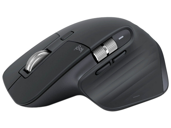 Mouse Inalámbrico Logitech MX Master 3S, hasta 8000 DPI, 7 Botones, Batería Recargable, Bluetooth. Color Negro.