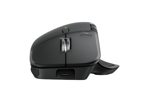 Mouse Inalámbrico Logitech MX Master 4 910-007565, hasta 8000dpi, Bluetooth, Receptor USB. Color Grafito.