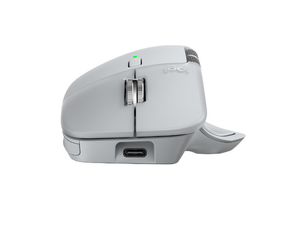 Mouse Inalámbrico Logitech MX Master 4, Hasta 8000dpi, Bluetooth, Receptor USB. Color Blanco.