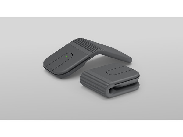 Mouse Inalámbrico Logitech Mobi Fold, Sensor Óptico, 4000 DPI, Bluetooth, USB Tipo C. Color Negro.