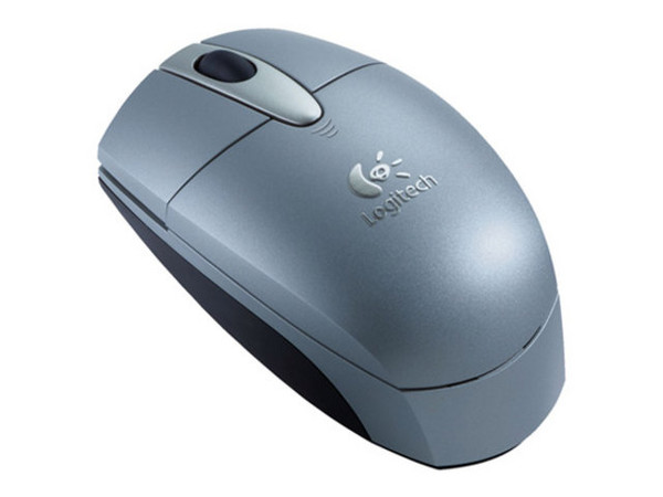 Logitech Cordless Optical Mouse para Notebooks - Plateado
