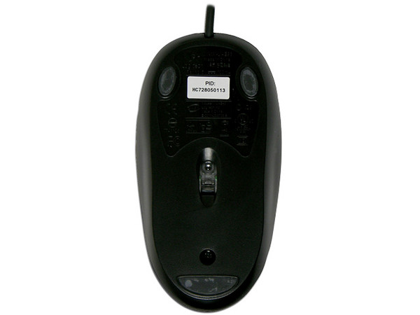 Mouse Logitech Óptico, USB. Color Negro