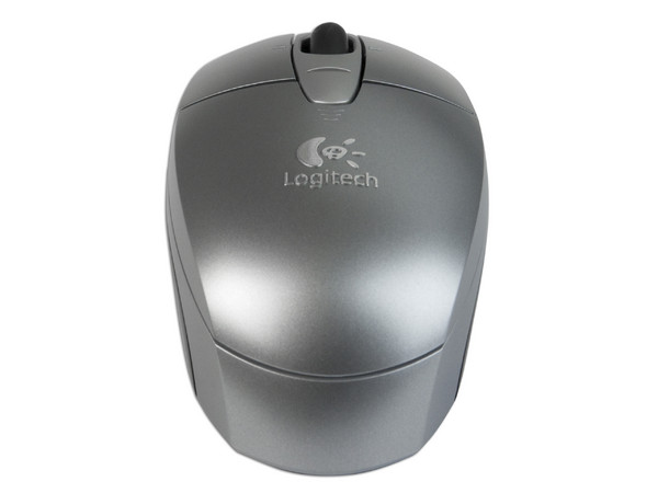 Mouse Logitech V200 Óptico Inalámbrico para Laptop, USB. Color Plateado