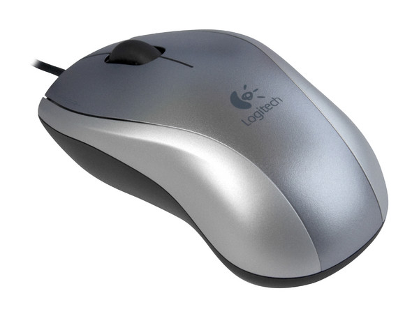 Mouse Logitech V150 Láser para Laptop, USB.