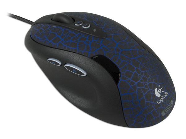 Mouse Logitech G5 Láser de 2000 dpi con Sistema de Pesas para ajustar el Equilibrio.
