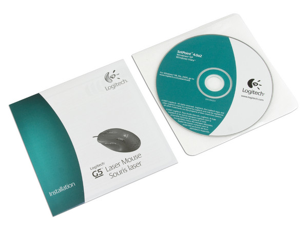 Mouse Logitech G5 Láser de 2000 dpi con Sistema de Pesas para ajustar el Equilibrio.