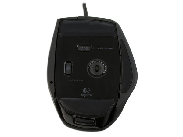 Mouse Logitech G9 Láser de 3.200 dpi con Tapas Intercambiables y Sistema de Pesas para modificar la Forma, Textura y Equilibrio del ratón.