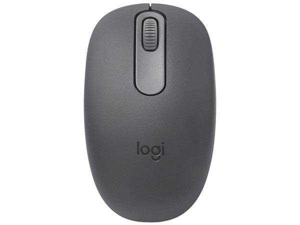 Mouse Logitech M196, Bluetooth, Diseño Compacto y Contorneado, 1,000 DPI, Color Negro.