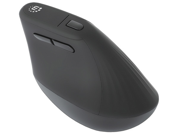 Mouse óptico inalámbrico Manhattan VERTIC 2.4G, ergonómico, modelo 190336.