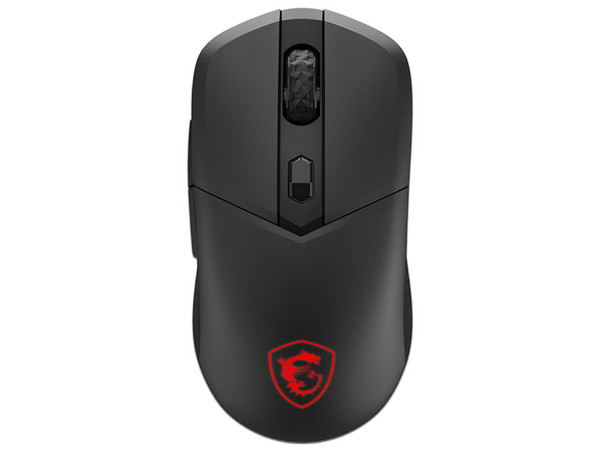 Mouse MSI VERSA 300, Optico, 6 Botones, 8000 DPI, RF Wireless, Bluetooth, USB-C, Negro