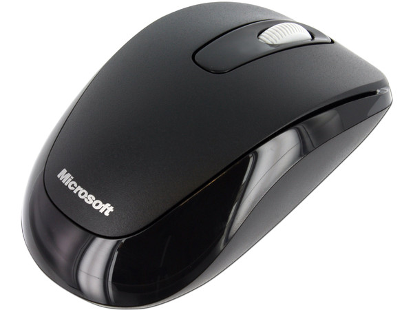 Mouse Microsoft Wireless Mobile Mouse 1100, Inalámbrico, USB 2.0, compatible con Mac.