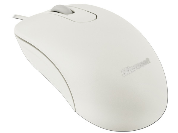 Mouse Microsoft Óptico 200, USB, Color Blanco, OEM.