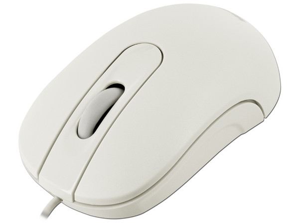 Mouse Microsoft Óptico 200, USB, Color Blanco, OEM.