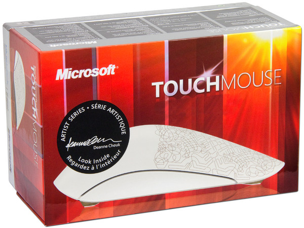 Microsoft Touch Mouse, Navegue en Windows 8 con las configuraciones de gestos adicionales, BlueTrack, Inalámbrico, USB.