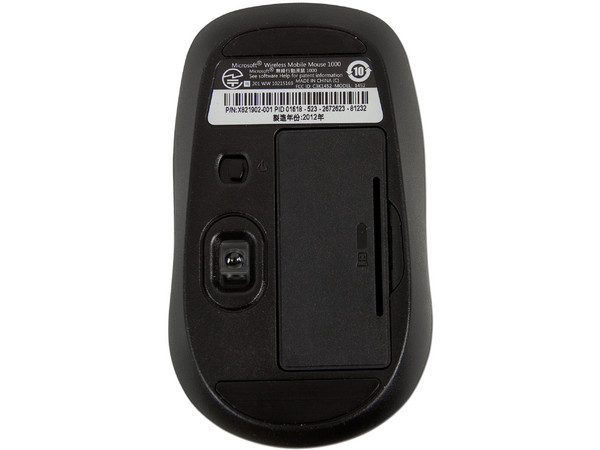 Mouse Microsoft Wireless Mobile Mouse 1000, Inalámbrico. USB 2.0. OEM.
