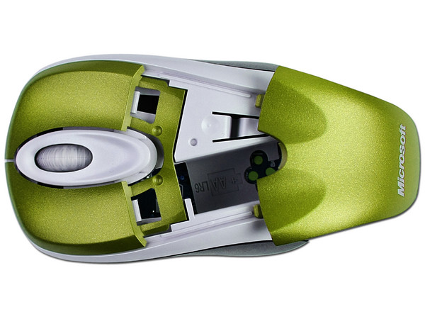 Mouse Microsoft 3000 Óptico Inalámbrico para Laptop, USB. Color Verde