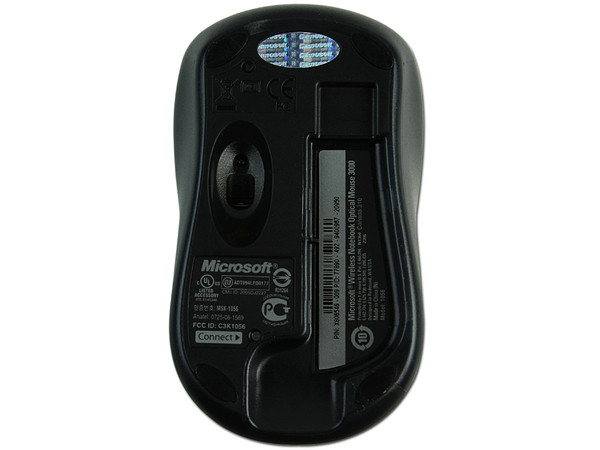 Mouse Microsoft 3000 Óptico Inalámbrico para Laptop, USB. Color Verde