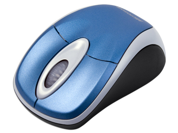 Mouse Microsoft 3000 Óptico Inalámbrico para Laptop, USB. Color Azul