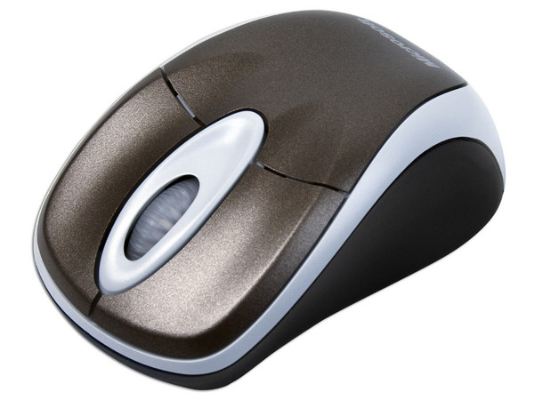 Mouse Microsoft 3000 Óptico Inalámbrico para Laptop, USB. Chocolate
