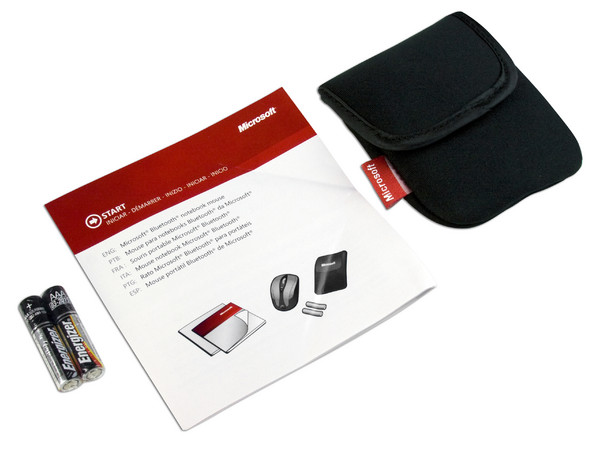 Mini Mouse Microsoft Bluetooth Notebook 5000, Láser, Inalámbrico. Exclusivamente para Laptops con Bluetooh