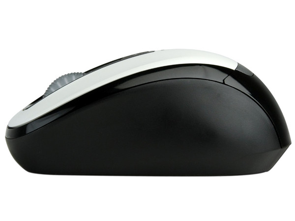 Mouse Microsoft 3000 Óptico Inalámbrico para Laptop, USB. Color Blanco/Negro
