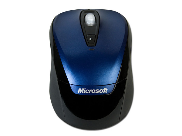 Mouse Microsoft 3000 Óptico Inalámbrico para Laptop, USB. Color Azul