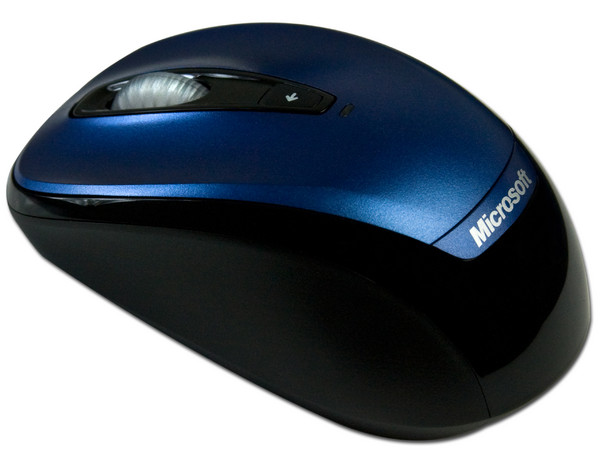 Mouse Microsoft 3000 Óptico Inalámbrico para Laptop, USB. Color Azul
