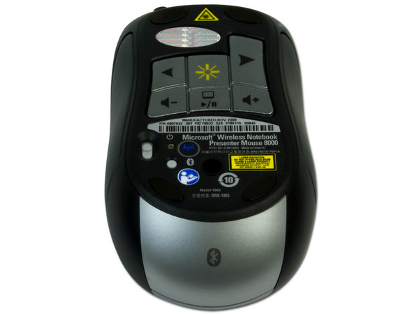 Mouse y Presentador Láser Bluetooh Microsoft Wireless Notebook Presenter 8000