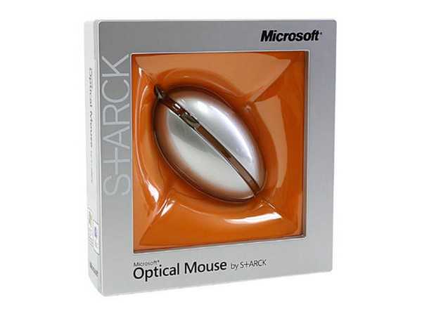 Mouse Microsoft S+ARCK Óptico, USB