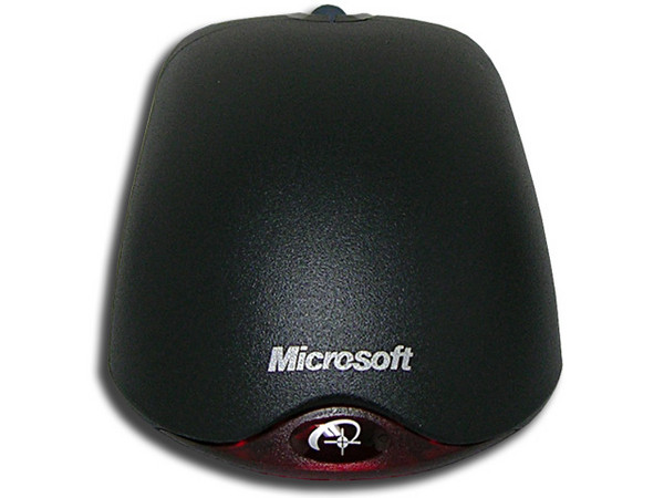 Mouse Microsoft Wheel Optical Black, PS/2 y USB, Color Negro