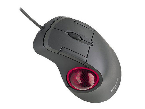 Microsoft Trackball Optico, PS2/USB.