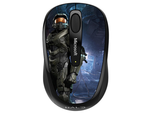 Mouse Inalámbrico Microsoft Mobile 3500 Edición HALO The Master Chief, BlueTrack. USB 2.0.