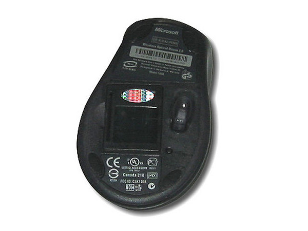 Mouse Microsoft Inalámbrico Color Gris Metalico PS2 y USB