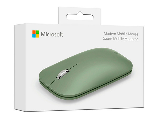 Mouse Óptico Inalámbrico Microsoft Modern Mobile, Bluetooth, Color Verde.