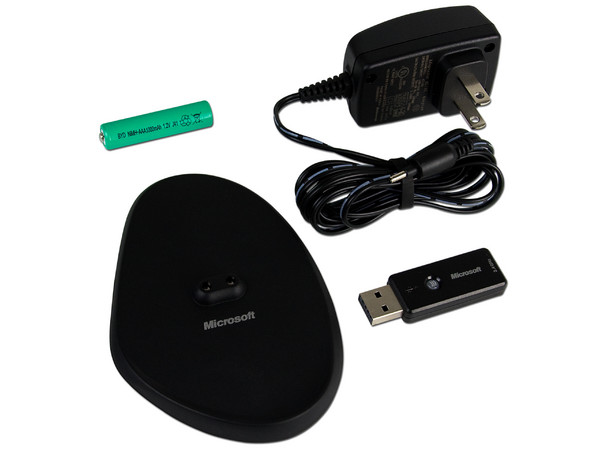 Mouse Microsoft 7000 láser Inalámbrico USB, con base recargable. Color Negro