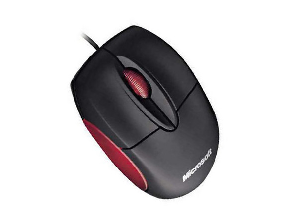 Microsoft Notebook Optical Mouse, USB, Color Negro.