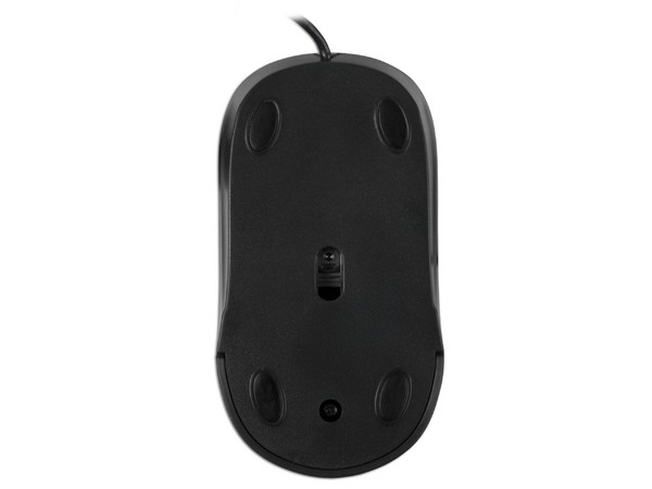 Paquete de 5 Mouse Microsoft Óptico 200, Color Negro, USB.