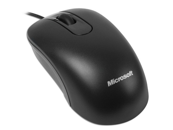Paquete de 5 Mouse Microsoft Óptico 200, Color Negro, USB.