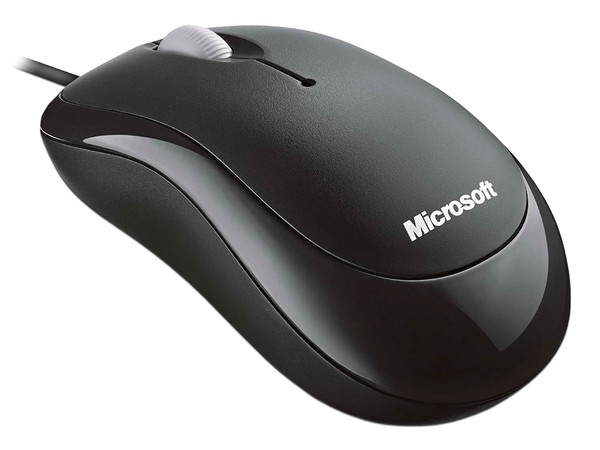 Mouse Óptico Microsoft P58-00057, hasta 800 dpi. Color Negro.