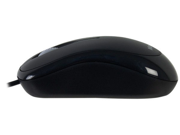 Mouse Óptico Microsoft Basic, USB, Color Negro.