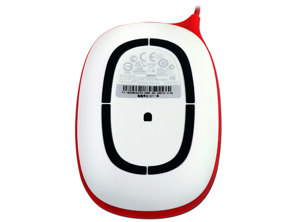 Mouse Microsoft Express, Tecnología BlueTrack. USB 2.0. Color Blanco/Rojo