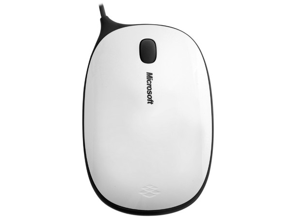 Mouse Microsoft Express, Tecnología BlueTrack. USB 2.0. Color Blanco/Gris 
