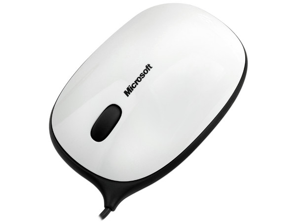 Mouse Microsoft Express, Tecnología BlueTrack. USB 2.0. Color Blanco/Gris 