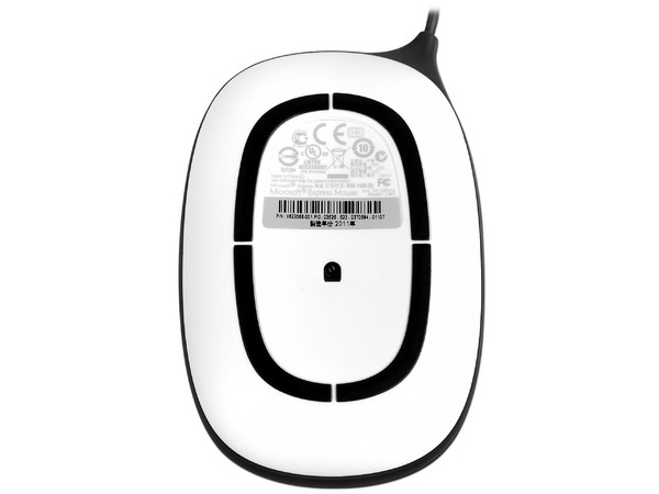 Mouse Microsoft Express, Tecnología BlueTrack. USB 2.0. Color Blanco/Gris 