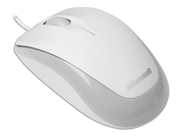 Mouse Microsoft Compact Optical Mouse 500, Color Blanco